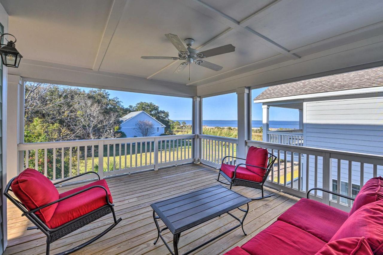 Breezy Hilton Head Getaway 3 Decks And Water Views! Villa ฮิลตันเฮดไอส์แลนด์ ภายนอก รูปภาพ